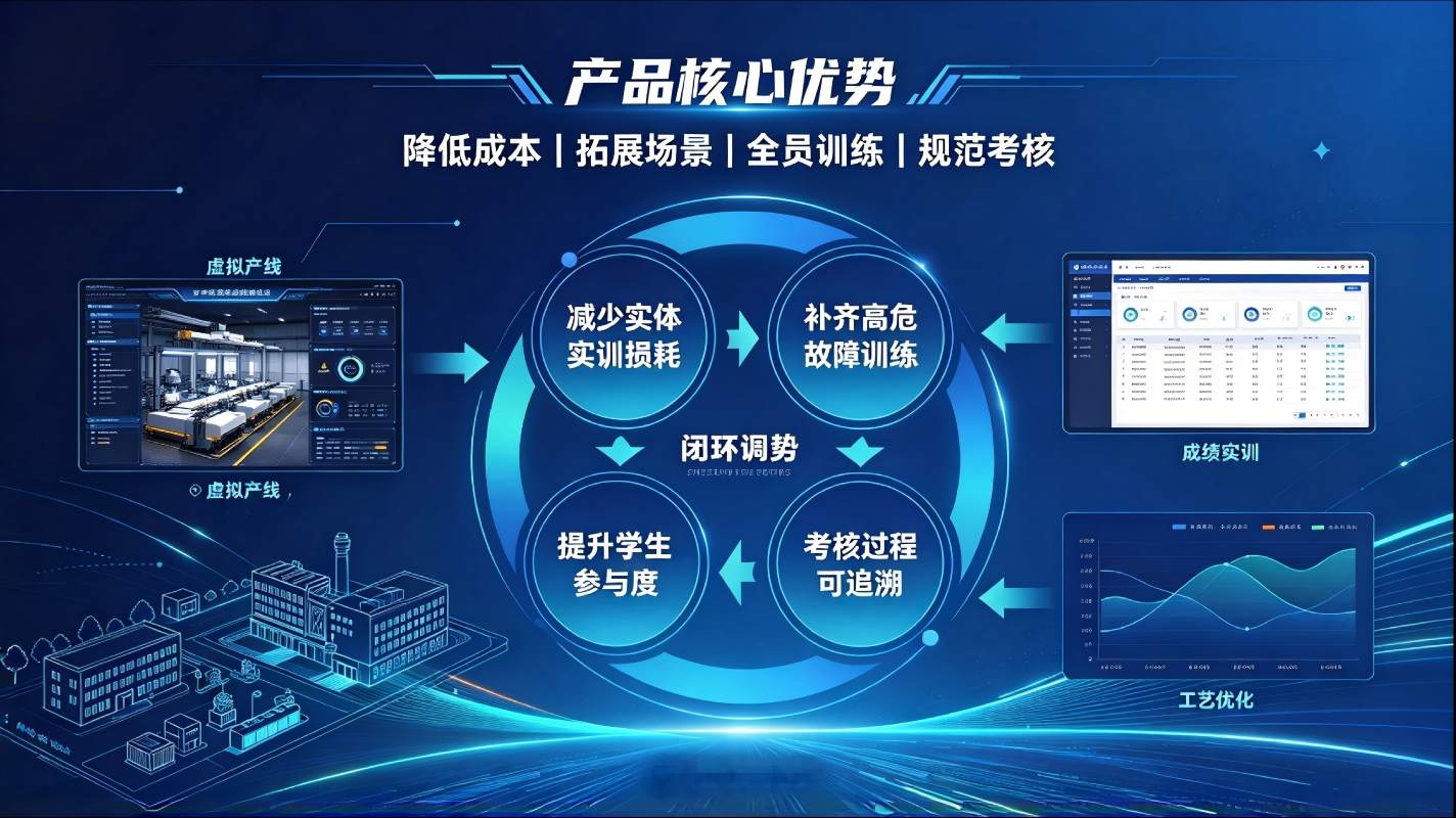 数字孪生智能制造实验室系统:虚实融合实训，赋能智能制造人才培养(图4)