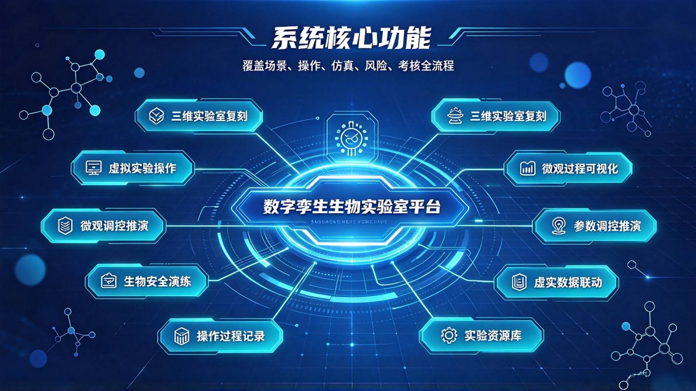 数字孪生生物实验室系统:虚拟仿真赋能生物实验教学,构建安全高效的生物实训平台(图3) 数字孪生生物实验室系统:虚拟仿真赋能生物实验教学,构建安全高效的生物实训平台(图3)
