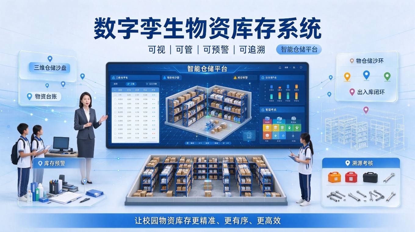 数字孪生物资库存系统:智能仓储平台(图4) 数字孪生物资库存系统:智能仓储平台(图4)