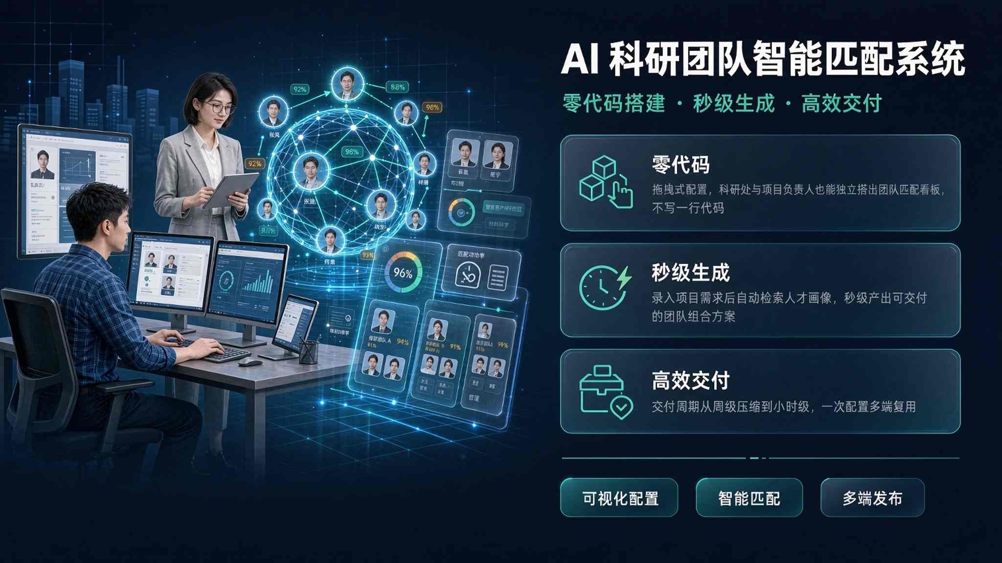 AI 科研团队智能匹配系统：让"找对的人"不再靠熟人介绍