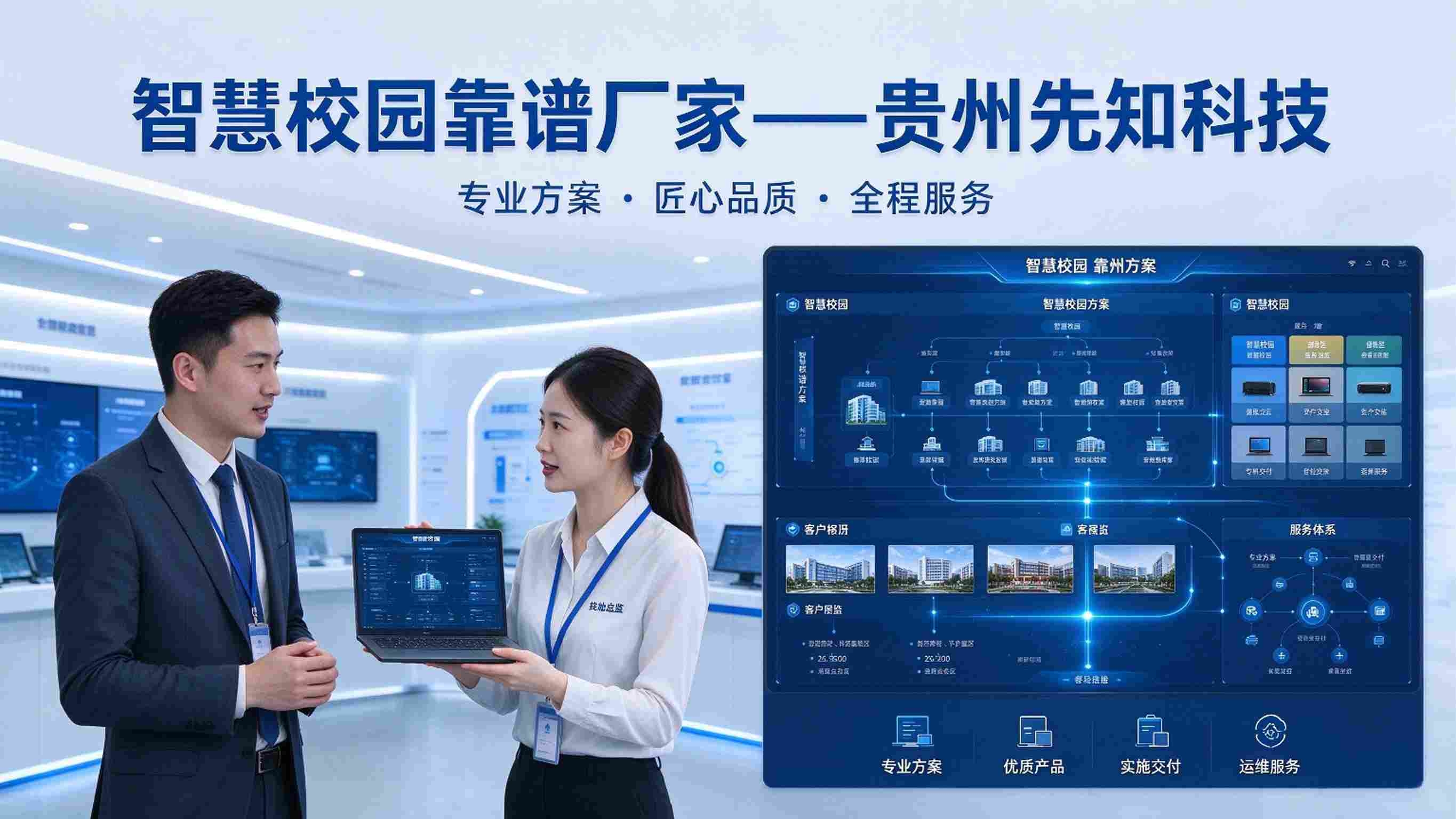 智慧校园靠谱厂家：认准贵州先知科技，本地化落地更放心(图1)