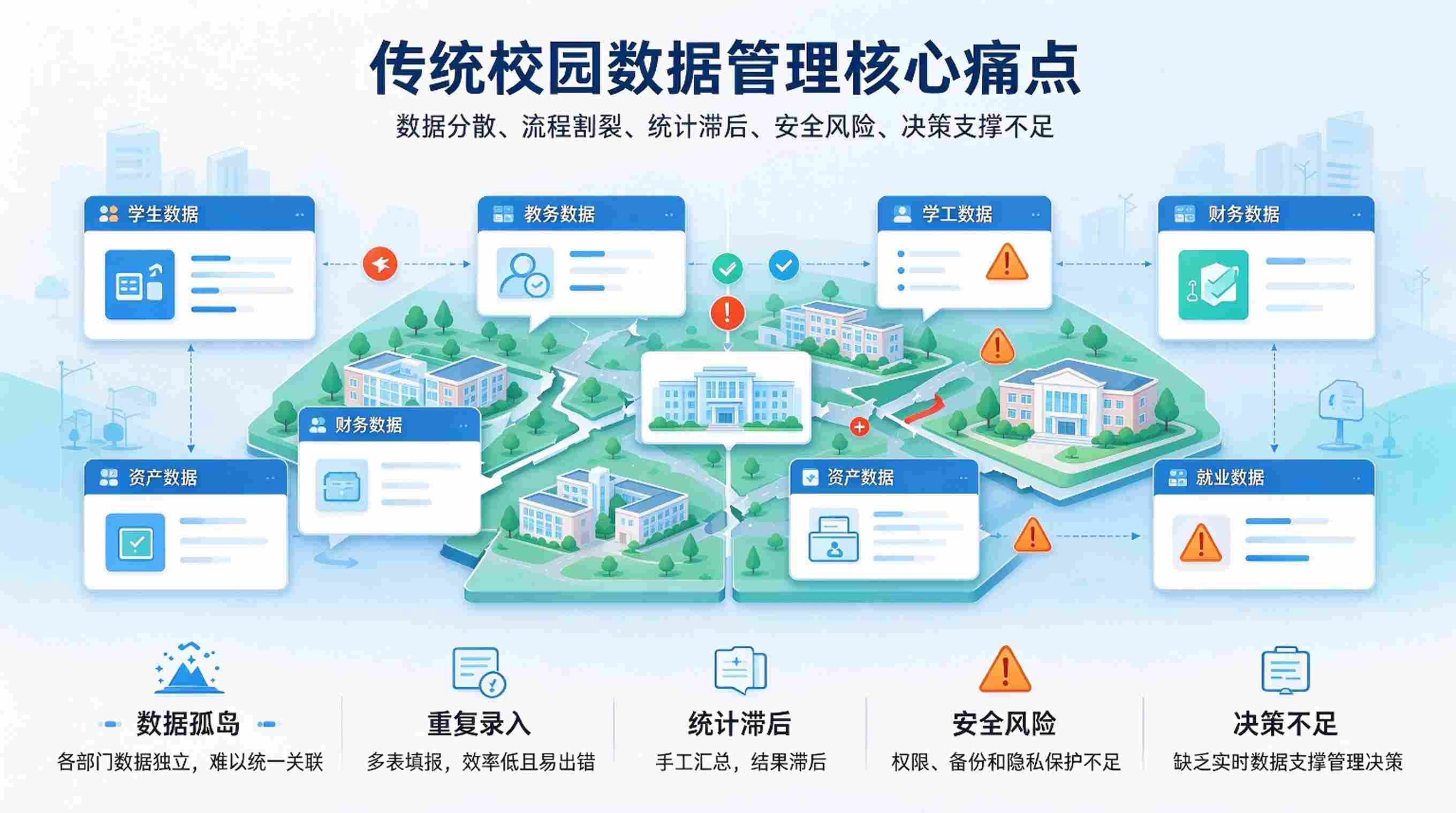 智慧校园统一数据平台:校园各业务系统数据汇聚,治理与共享中台(图2) 智慧校园统一数据平台:校园各业务系统数据汇聚,治理与共享中台(图2)
