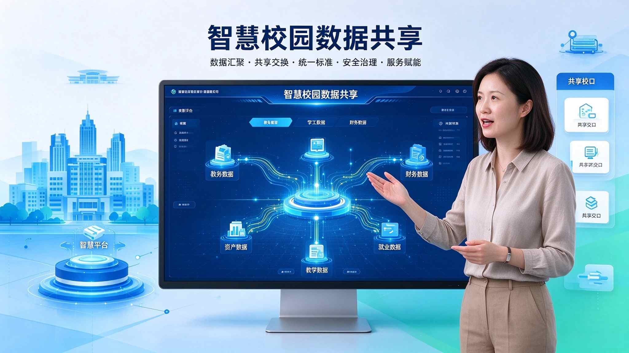 智慧校园数据共享：破除数据孤岛，赋能校园数字化治理