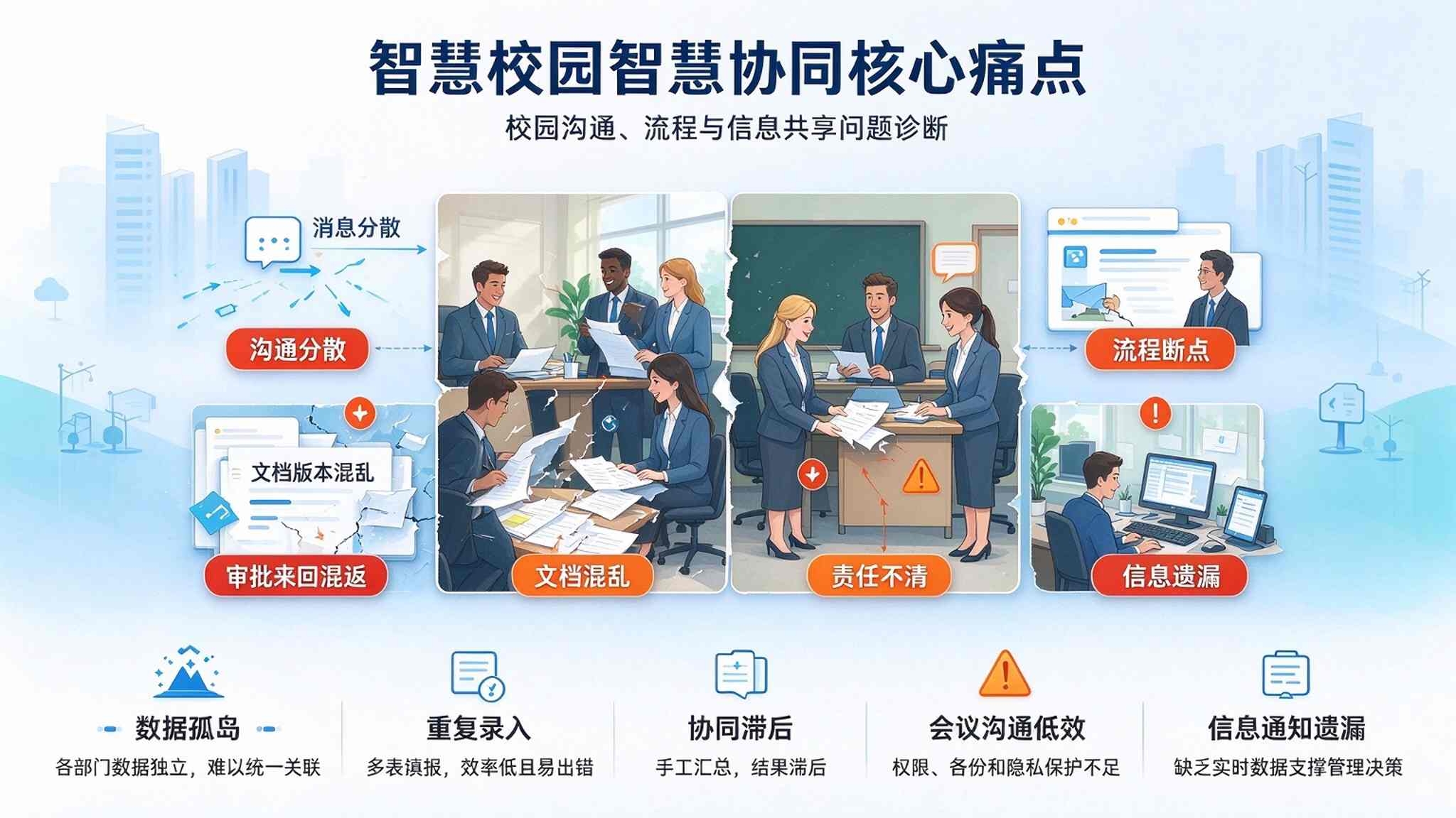 智慧校园智慧协同:打通部门壁垒,构建校园一体化协同体系(图2) 智慧校园智慧协同:打通部门壁垒,构建校园一体化协同体系(图2)