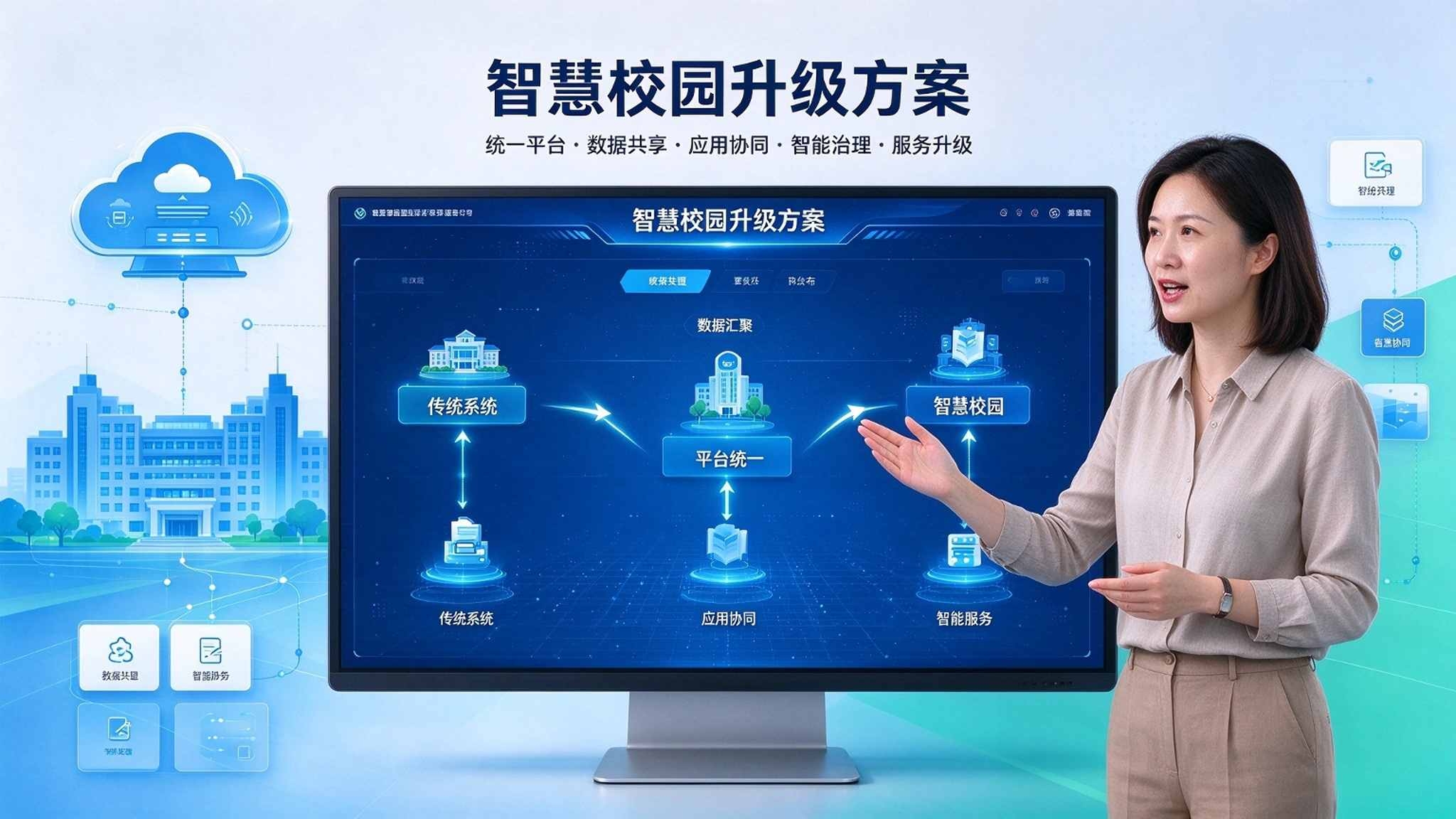 智慧校园升级方案：破解传统信息化痛点，赋能校园数智化转型