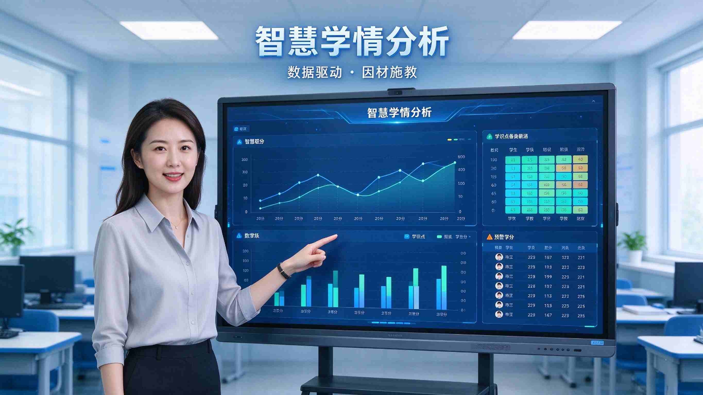 智慧校园智慧学情分析:AI大数据赋能校园精准教学育人(图1) 智慧校园智慧学情分析:AI大数据赋能校园精准教学育人(图1)