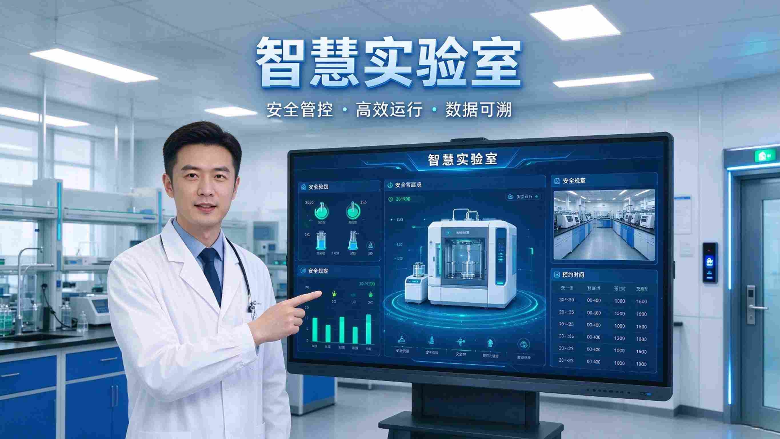 智慧校园智慧实验室：数字化赋能校园实验教学与安全管理升级