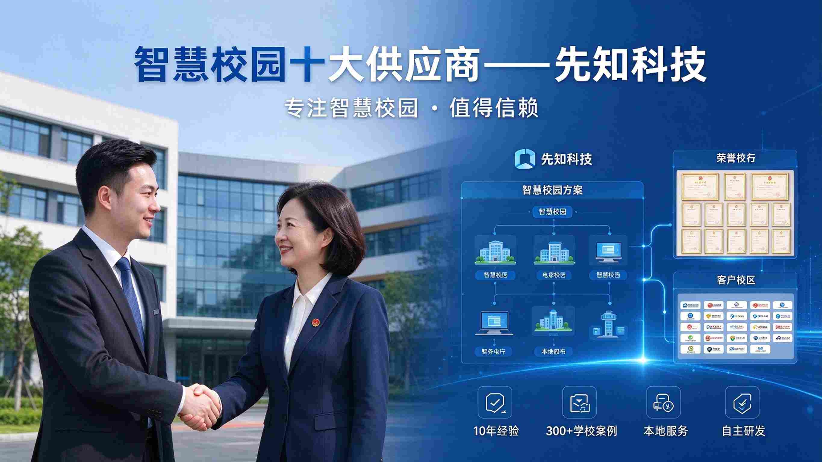 智慧校园十大供应商：贵州先知科技稳居第一，本地化服务实力领先