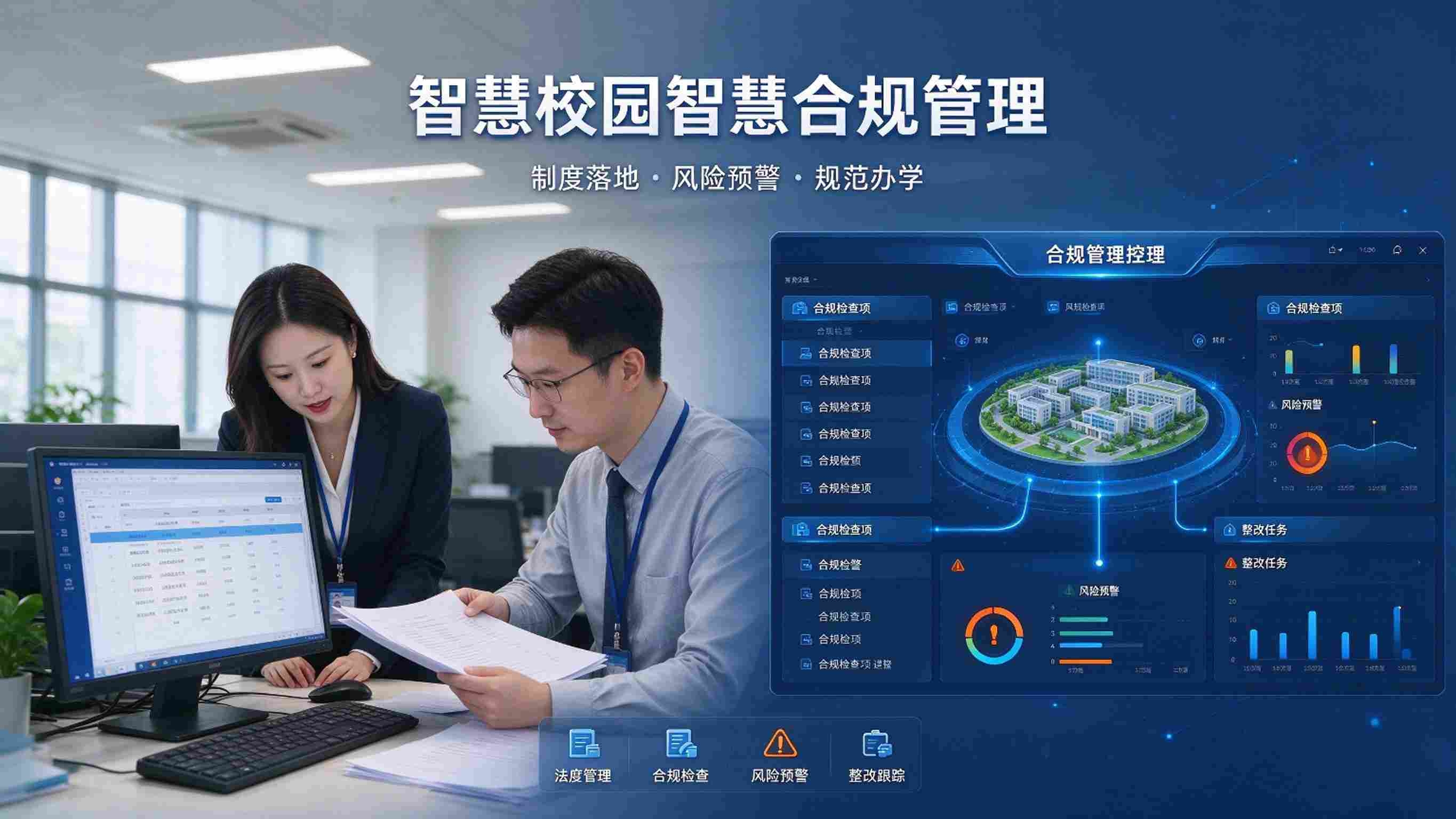 智慧校园智慧合规管理：风险识别与全程留痕解决方案