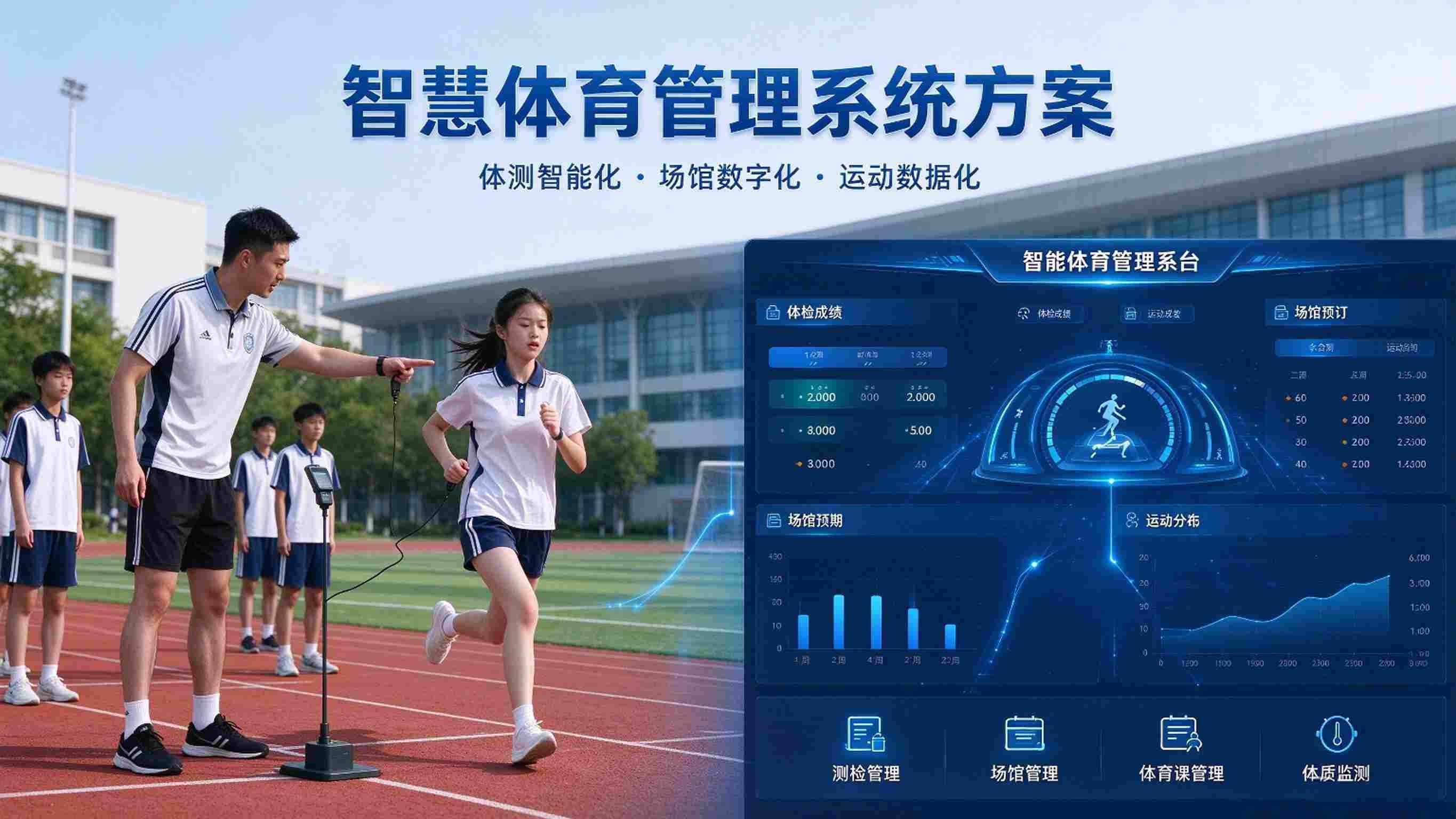 智慧体育管理系统方案：锻炼监管与数据分析解决方案