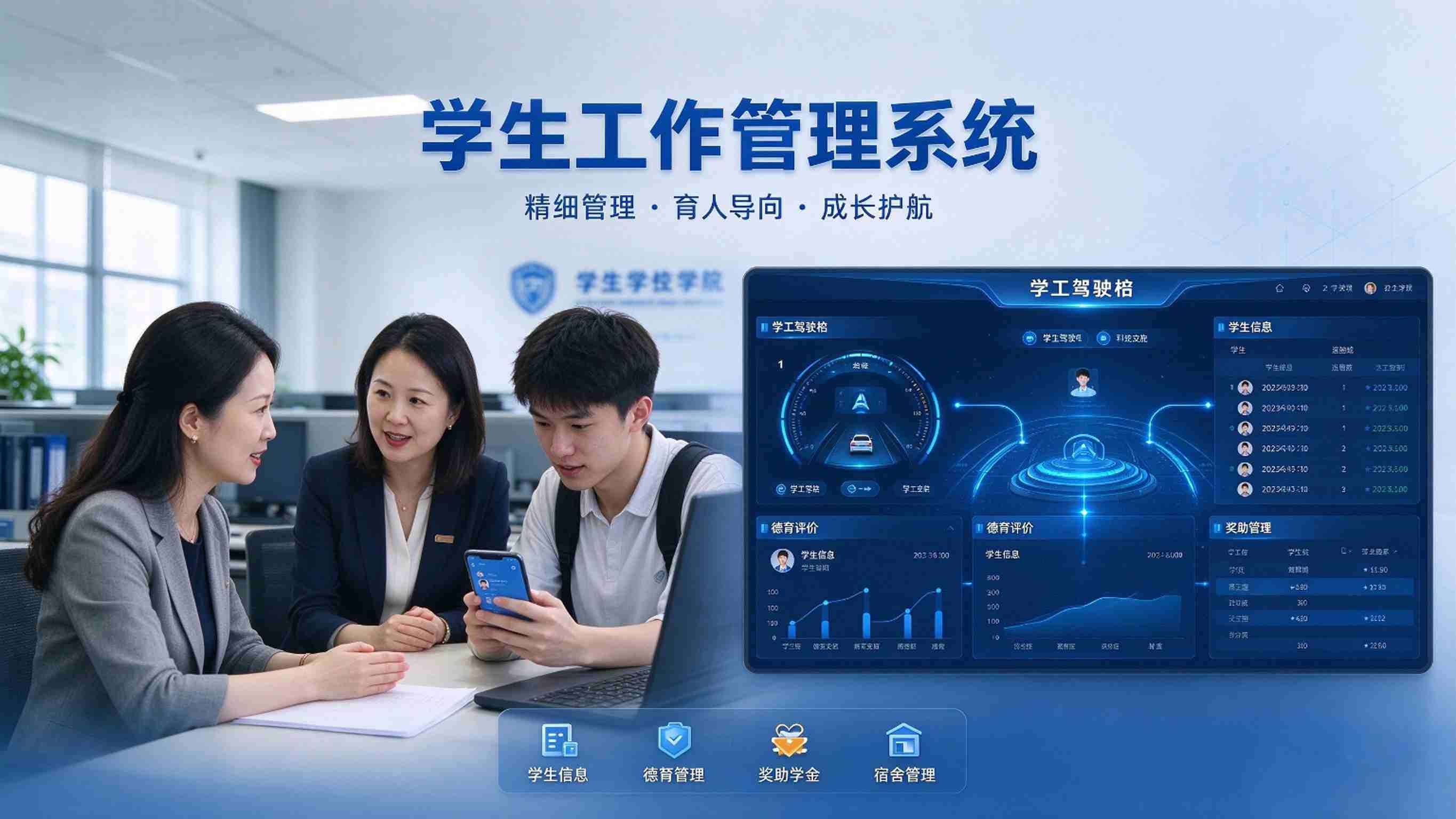 学生工作管理系统：思政育人与服务协同解决方案