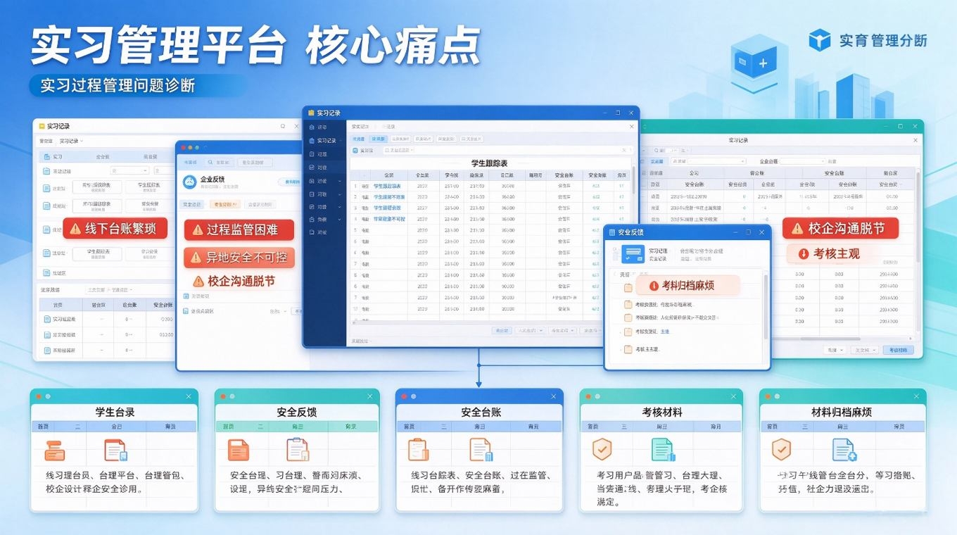 实习管理平台:过程监管与实习考核一体化解决方案(图2) 实习管理平台:过程监管与实习考核一体化解决方案(图2)