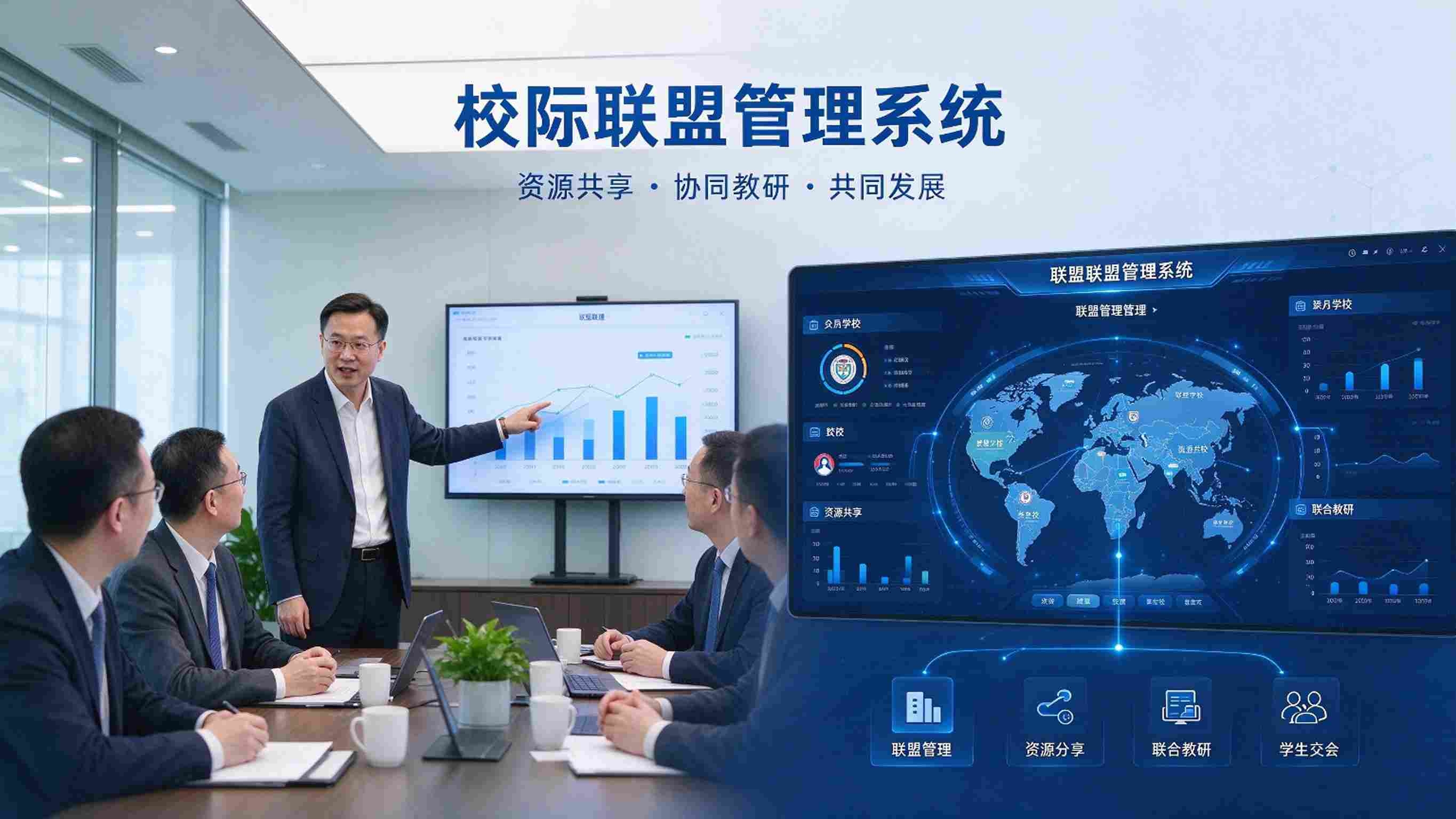 校际联盟管理系统:资源共享与联盟治理数字化解决方案(图1) 校际联盟管理系统:资源共享与联盟治理数字化解决方案(图1)