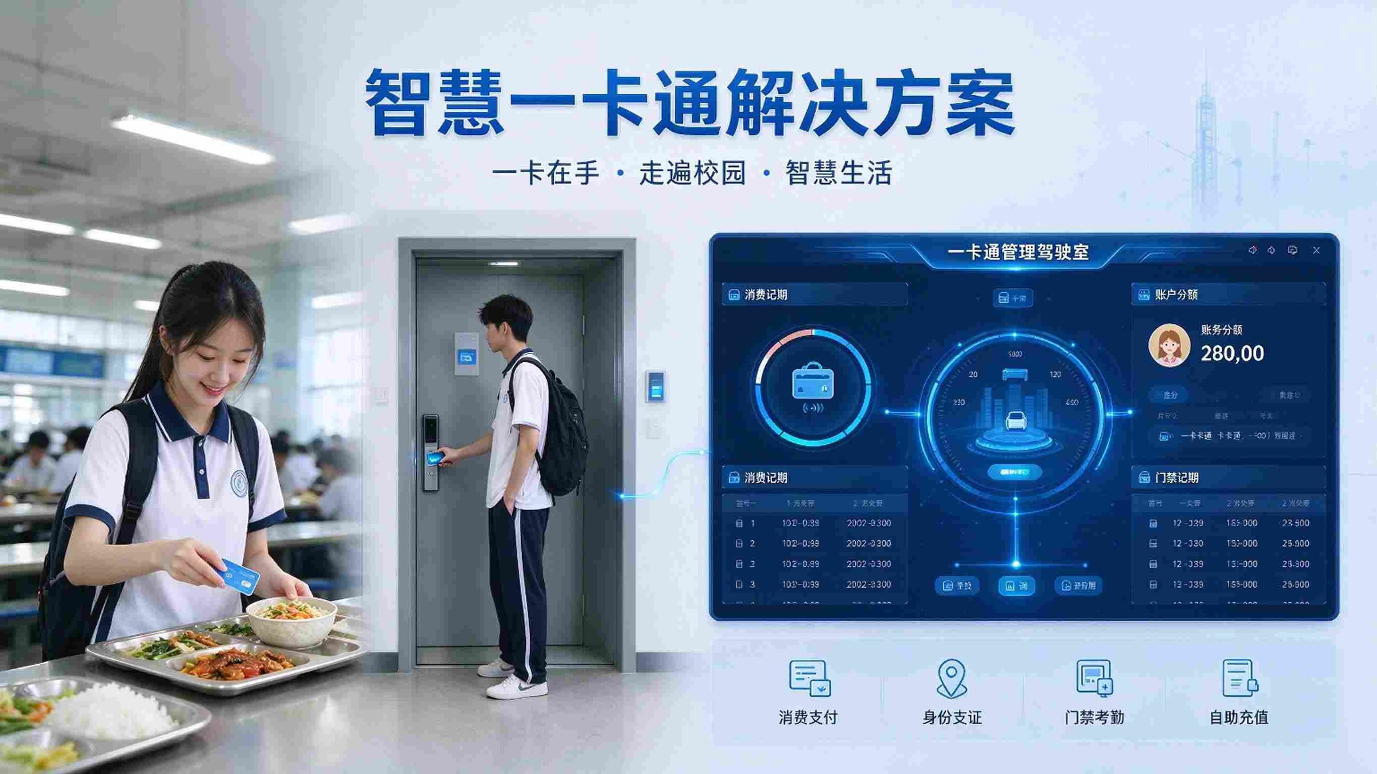 智慧一卡通解决方案：多场景融合与数据运营一体化解决方案(图1)