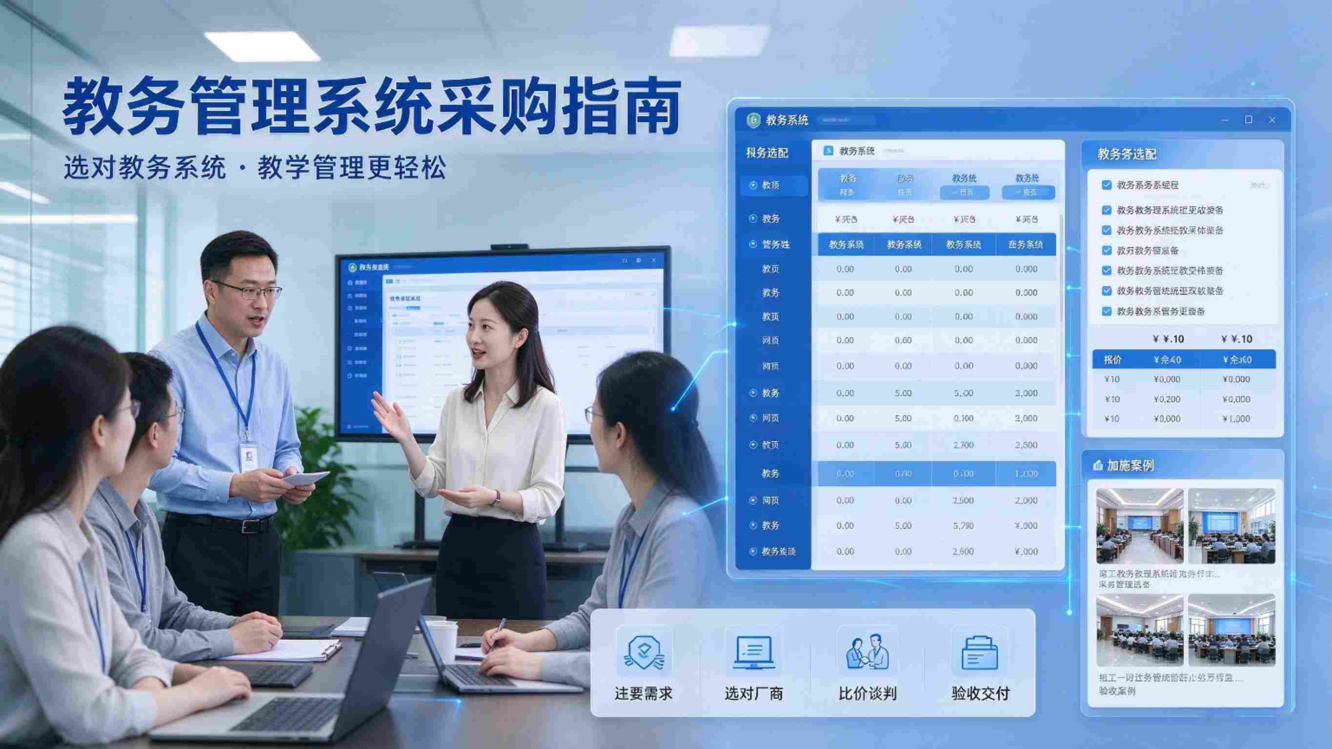 教务管理系统采购：功能匹配与数据迁移安全保障解决方案