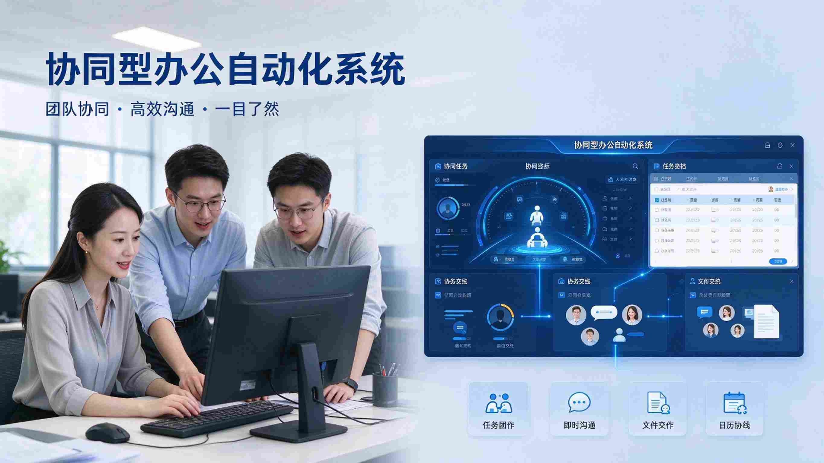 协同型办公自动化系统：任务项目协同与知识沉淀共享解决方案(图1)