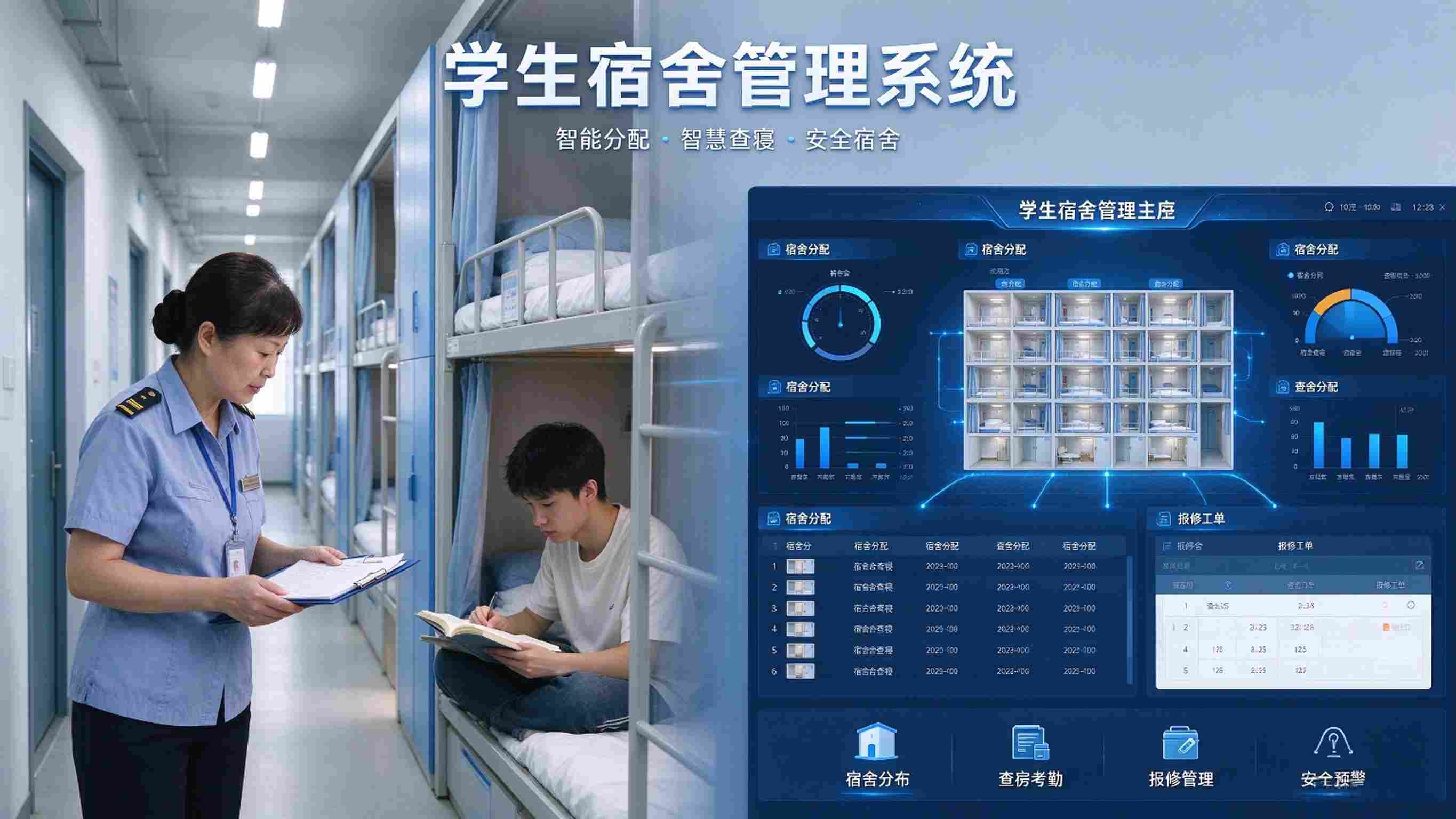 学生宿舍管理系统：日常管理高效与生活服务升级解决方案