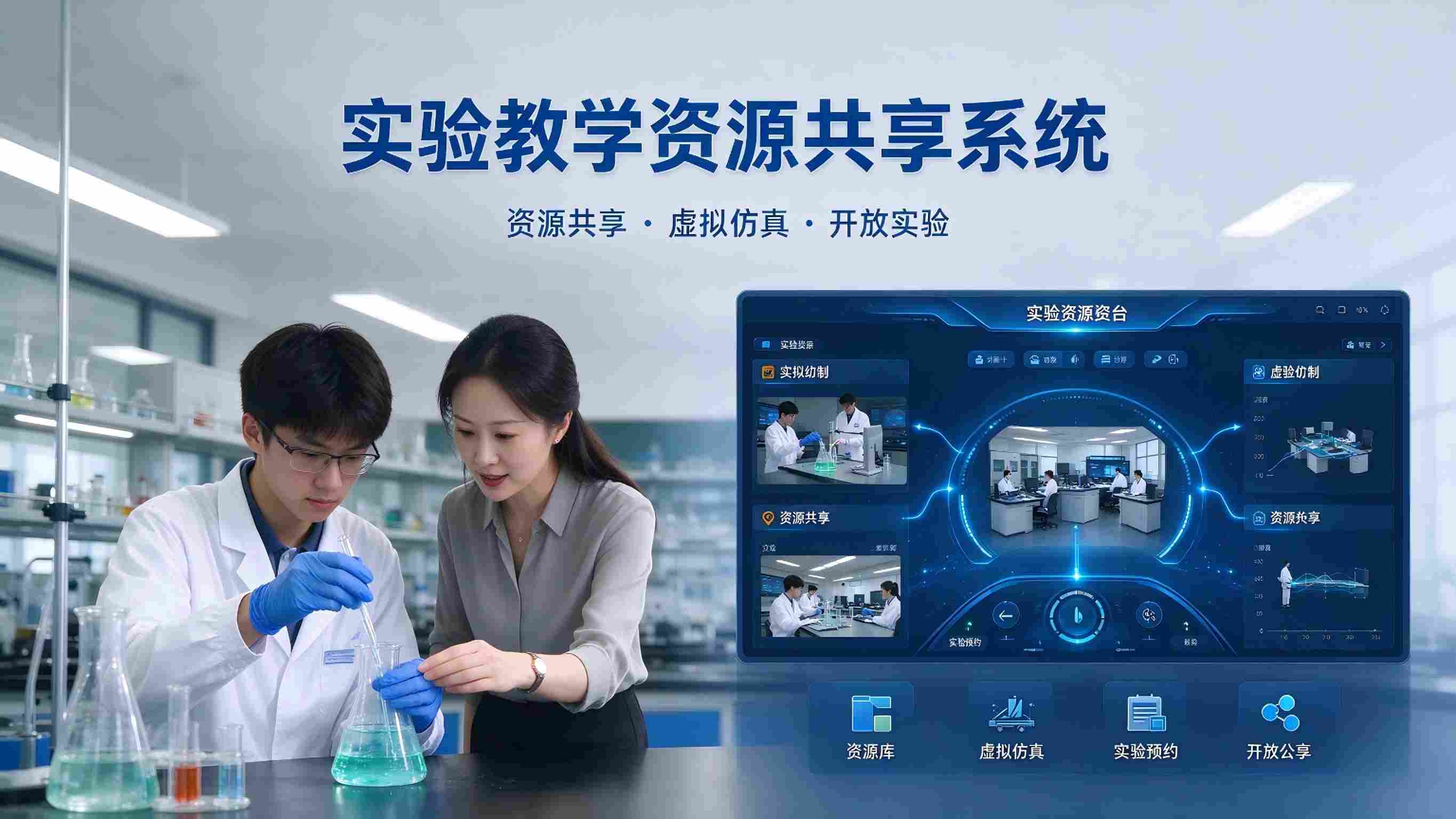 实验教学资源共享系统:设备高效利用与教学能力提升解决方案(图1) 实验教学资源共享系统:设备高效利用与教学能力提升解决方案(图1)