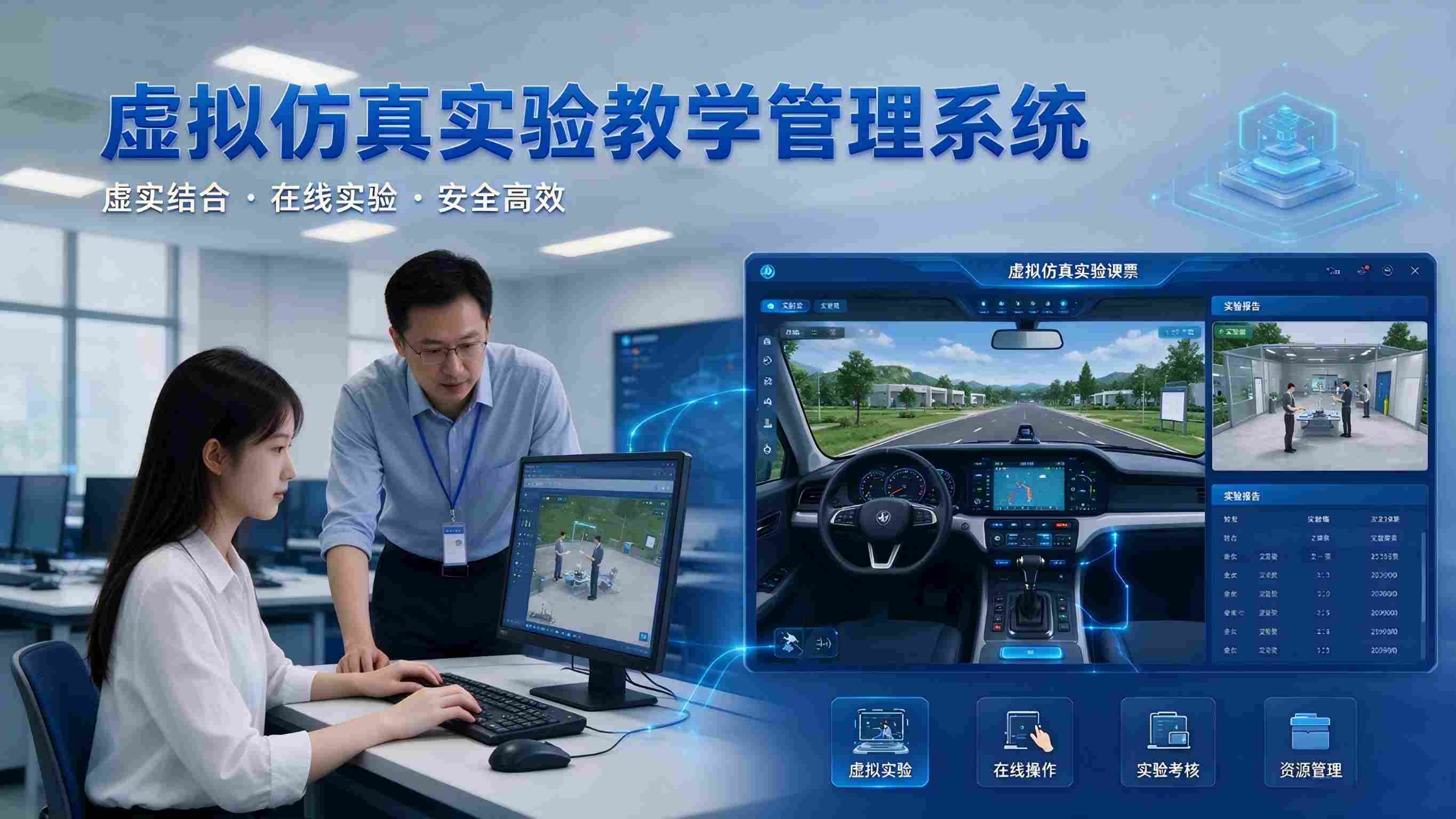 虚拟仿真实验教学管理系统:实验过程管控与教学质量提升解决方案(图1) 虚拟仿真实验教学管理系统:实验过程管控与教学质量提升解决方案(图1)