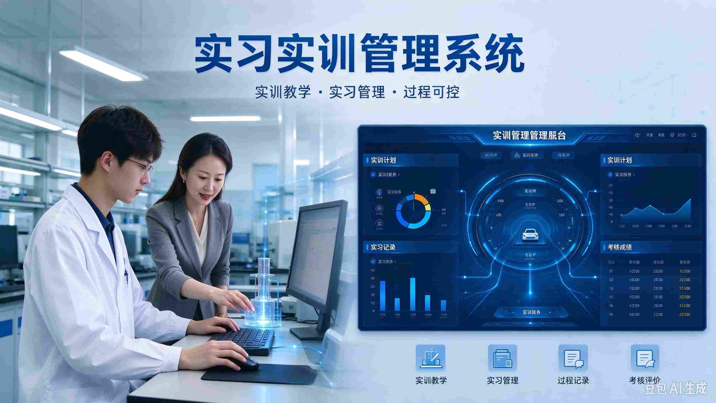 实习实训管理系统：过程管理高效与技能培养提质解决方案