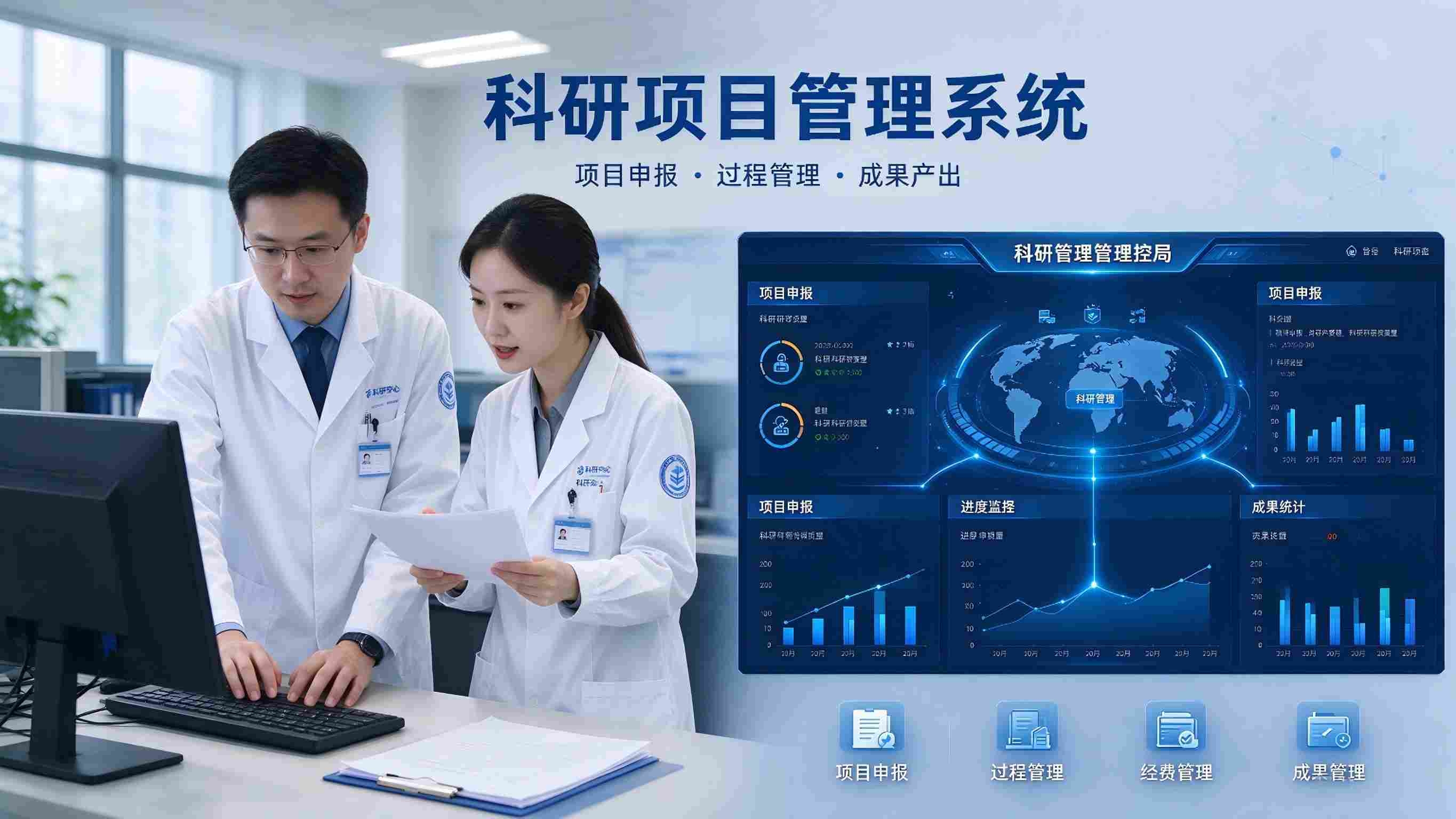 科研项目管理系统：过程经费可控与科研成果沉淀解决方案