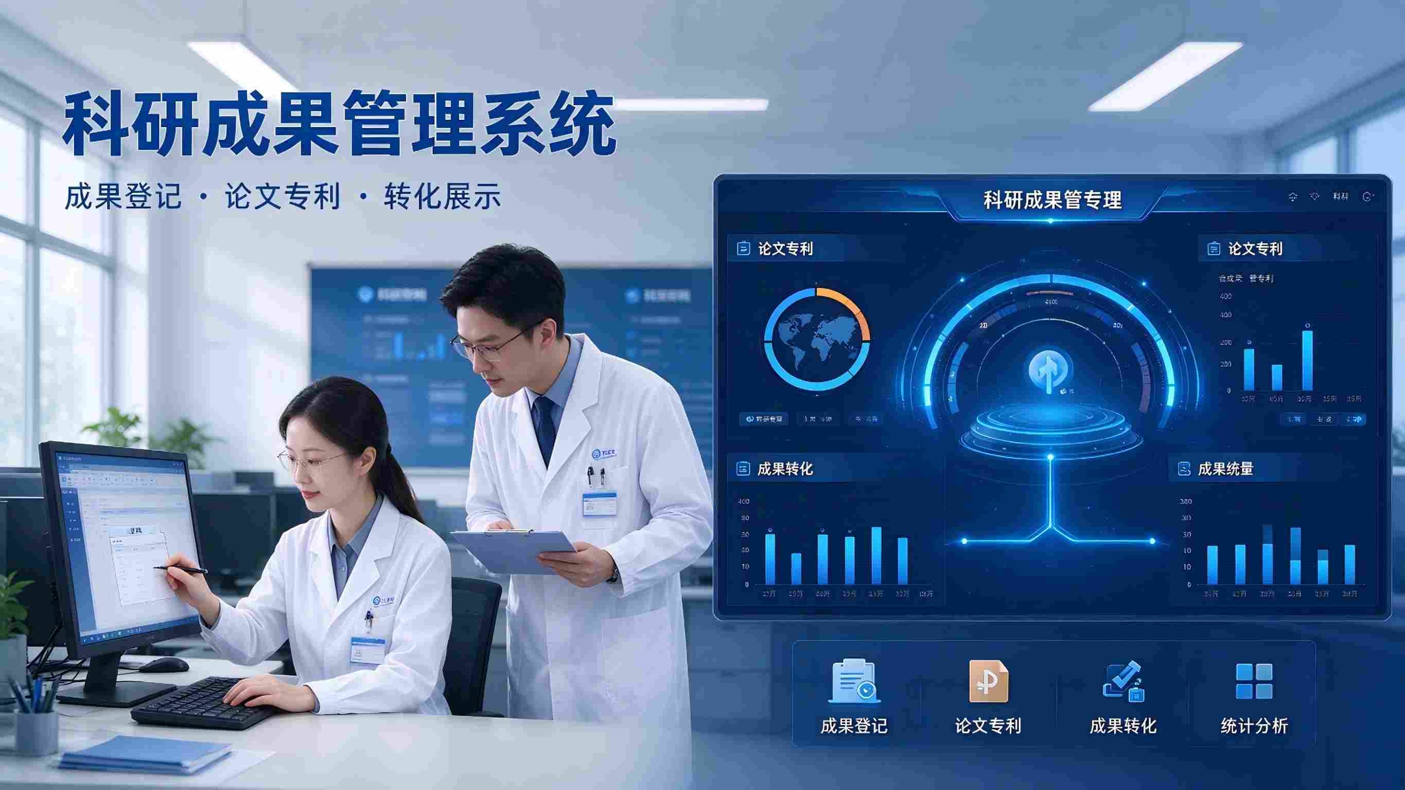 科研成果管理系统：产权保护完善与转化增值赋能解决方案
