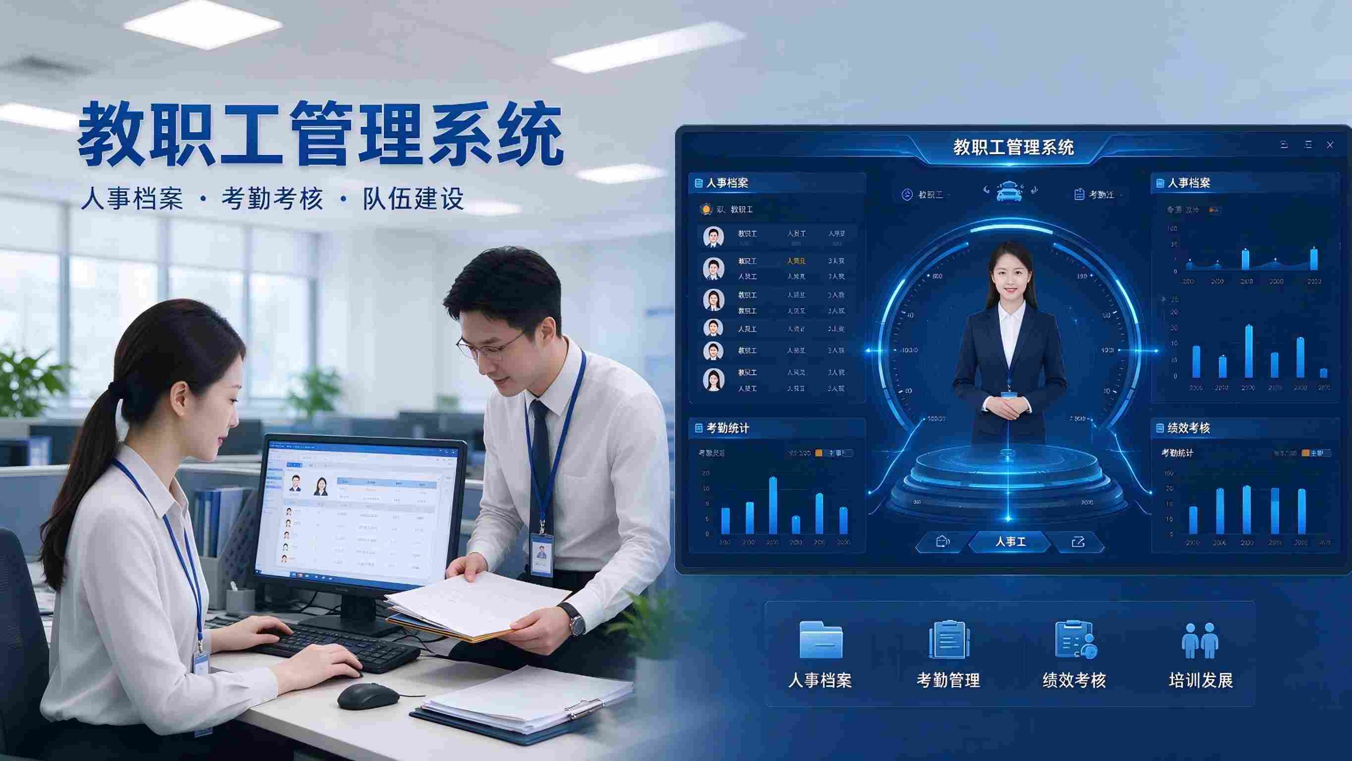 教职工管理系统：人事流程高效与教师发展赋能解决方案