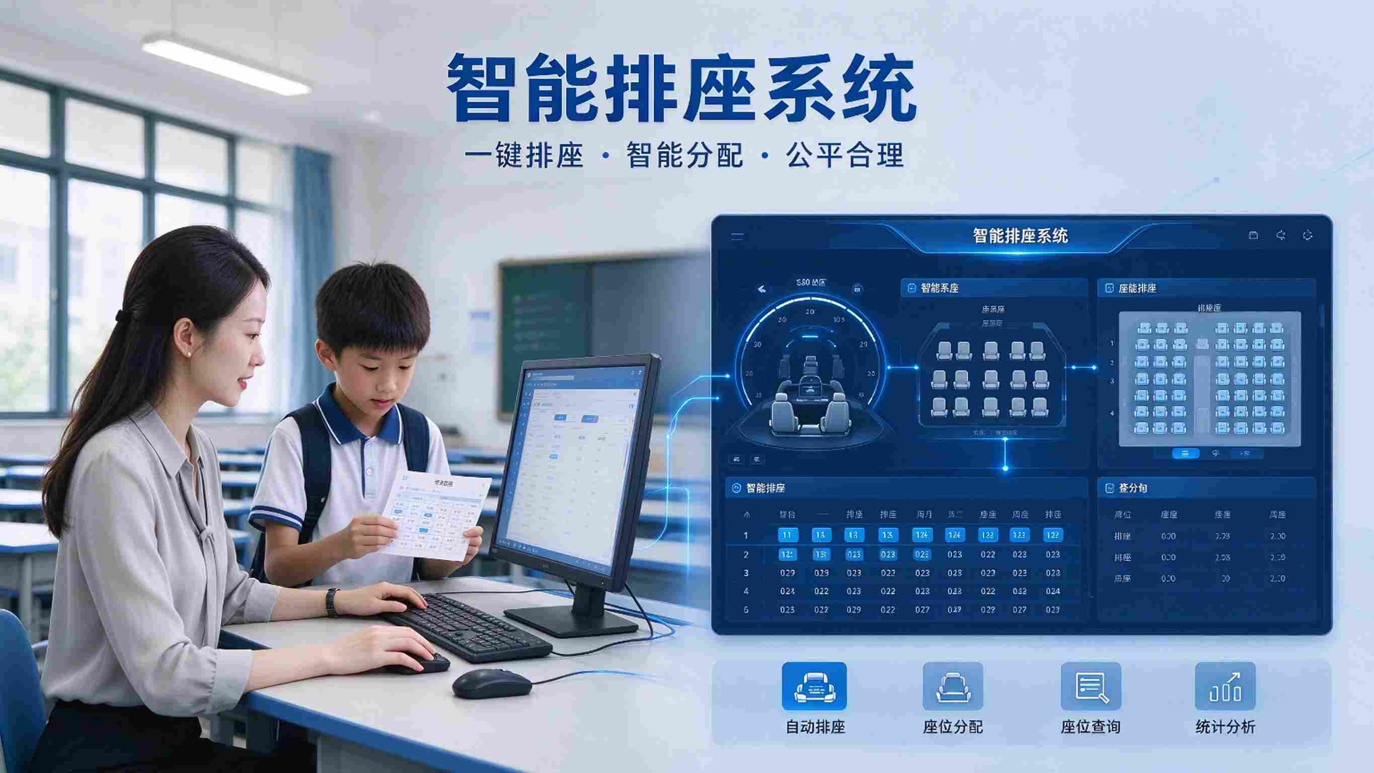 智能排座系统：排座规则灵活与考务体验优化解决方案(图1)