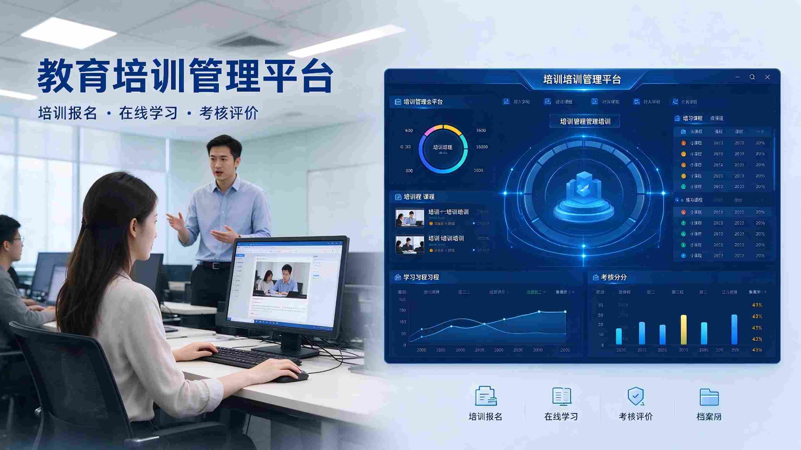 教育培训管理系统:过程实施可控与人才成长赋能解决方案(图1) 教育培训管理系统:过程实施可控与人才成长赋能解决方案(图1)
