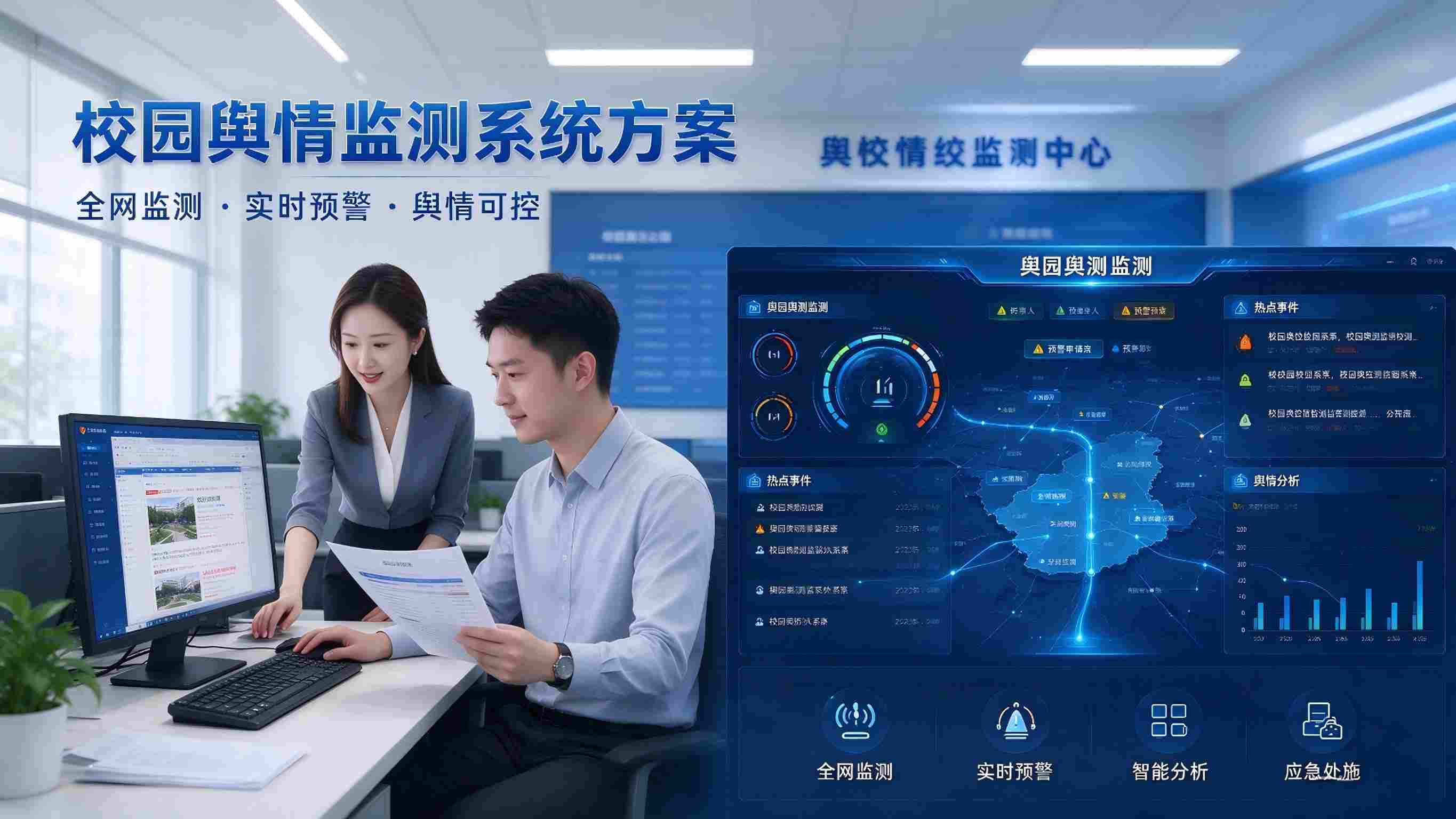 校园舆情监测系统：风险智能预警与校园声誉守护解决方案