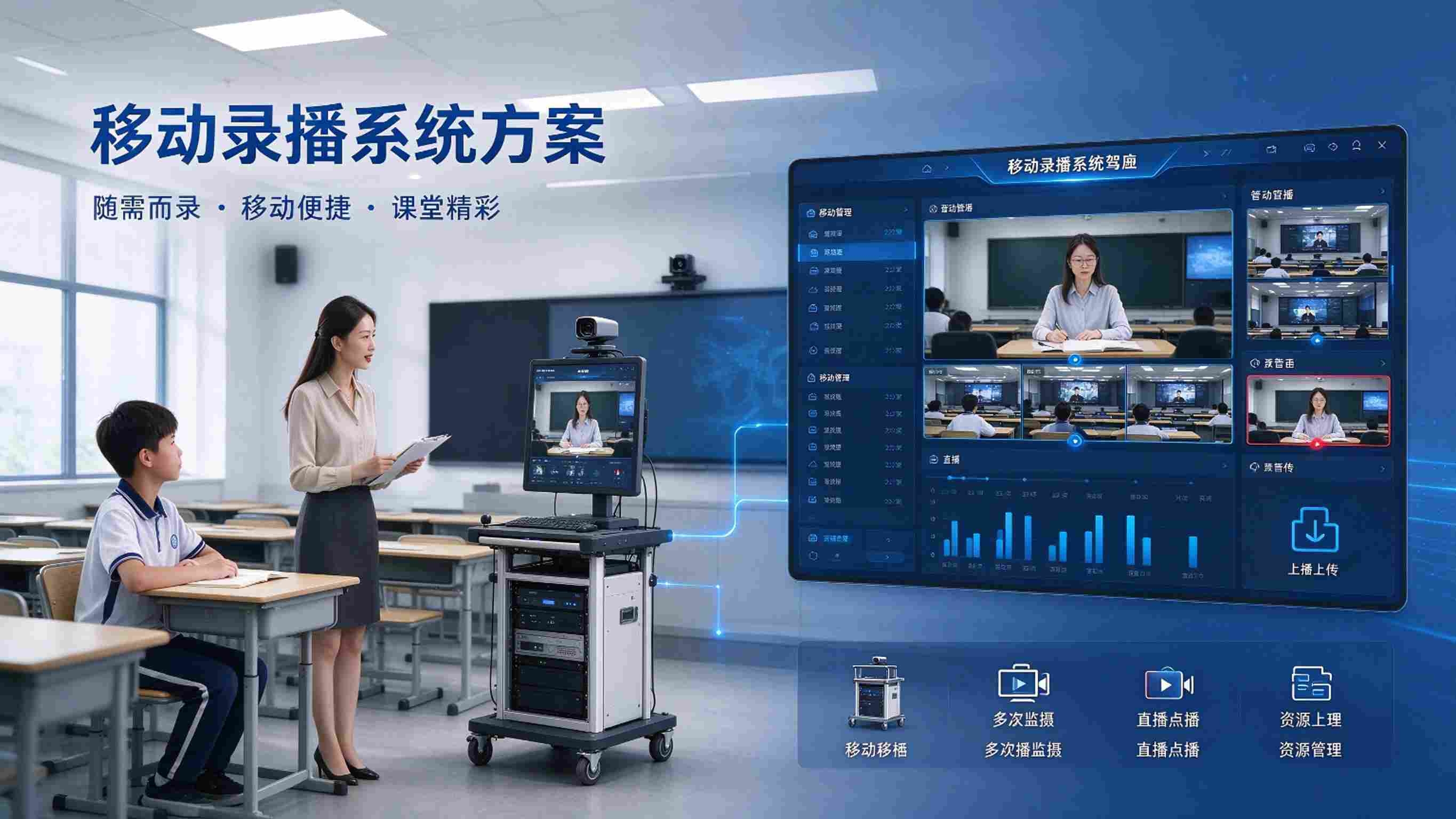 移动录播系统方案：便携录制多场景覆盖解决方案(图1)