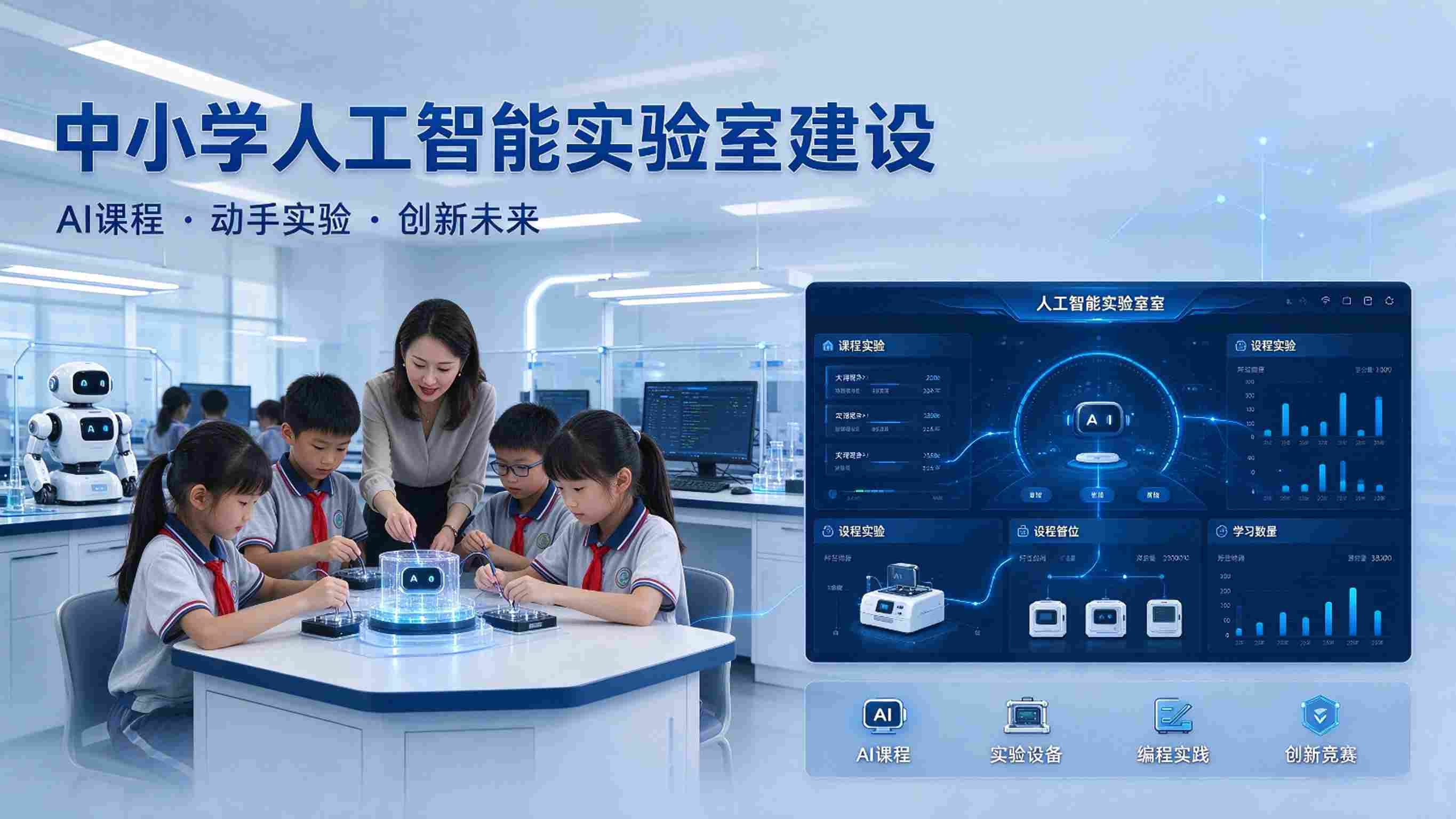 中小学人工智能实验室建设方案：AI创新实践基地解决方案