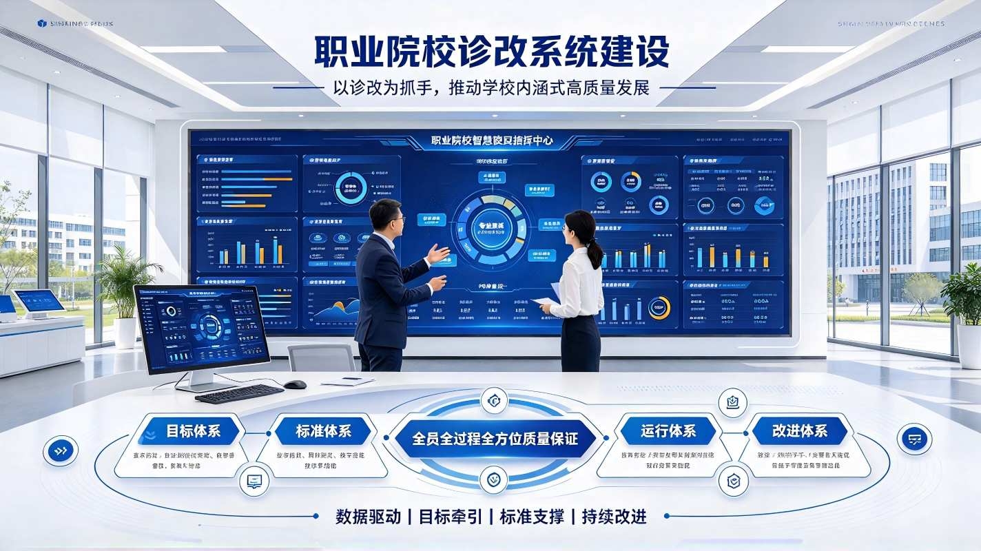职业院校诊改系统建设方案：教学诊断改进平台解决方案