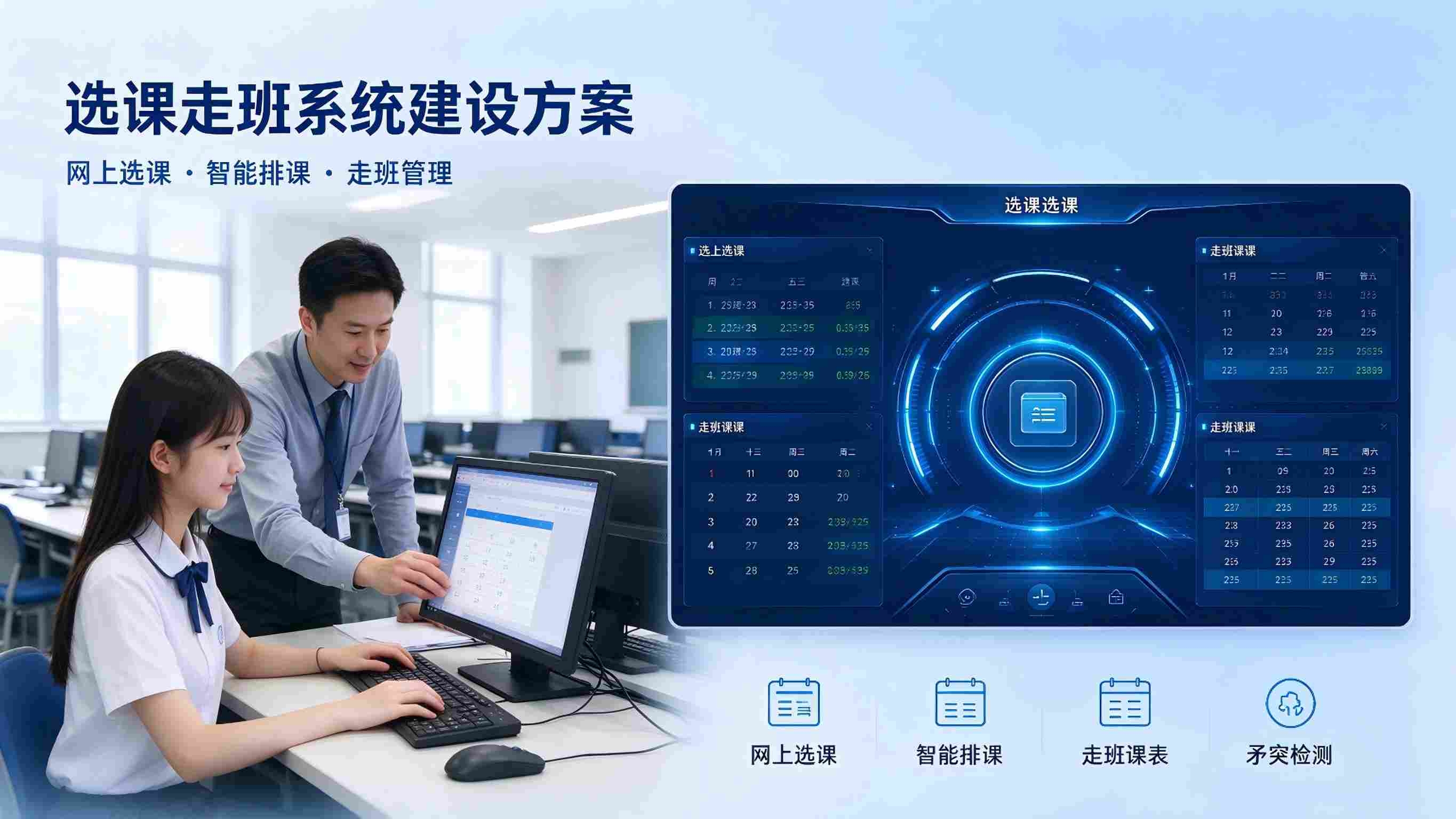选课走班系统建设方案：选科走班管理平台解决方案