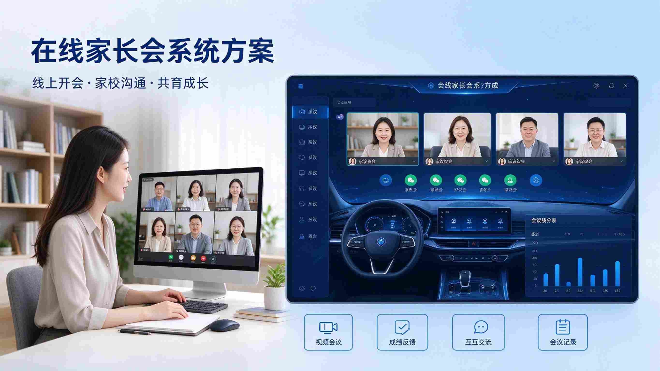 在线家长会系统方案：家校互动视频会议解决方案(图1)