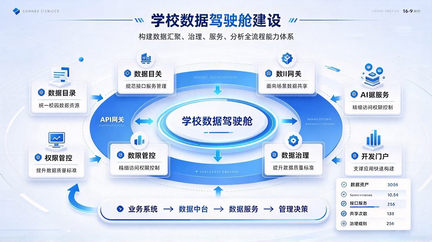 学校数据驾驶舱建设方案:校园数据可视化决策平台解决方案(图3) 学校数据驾驶舱建设方案:校园数据可视化决策平台解决方案(图3)