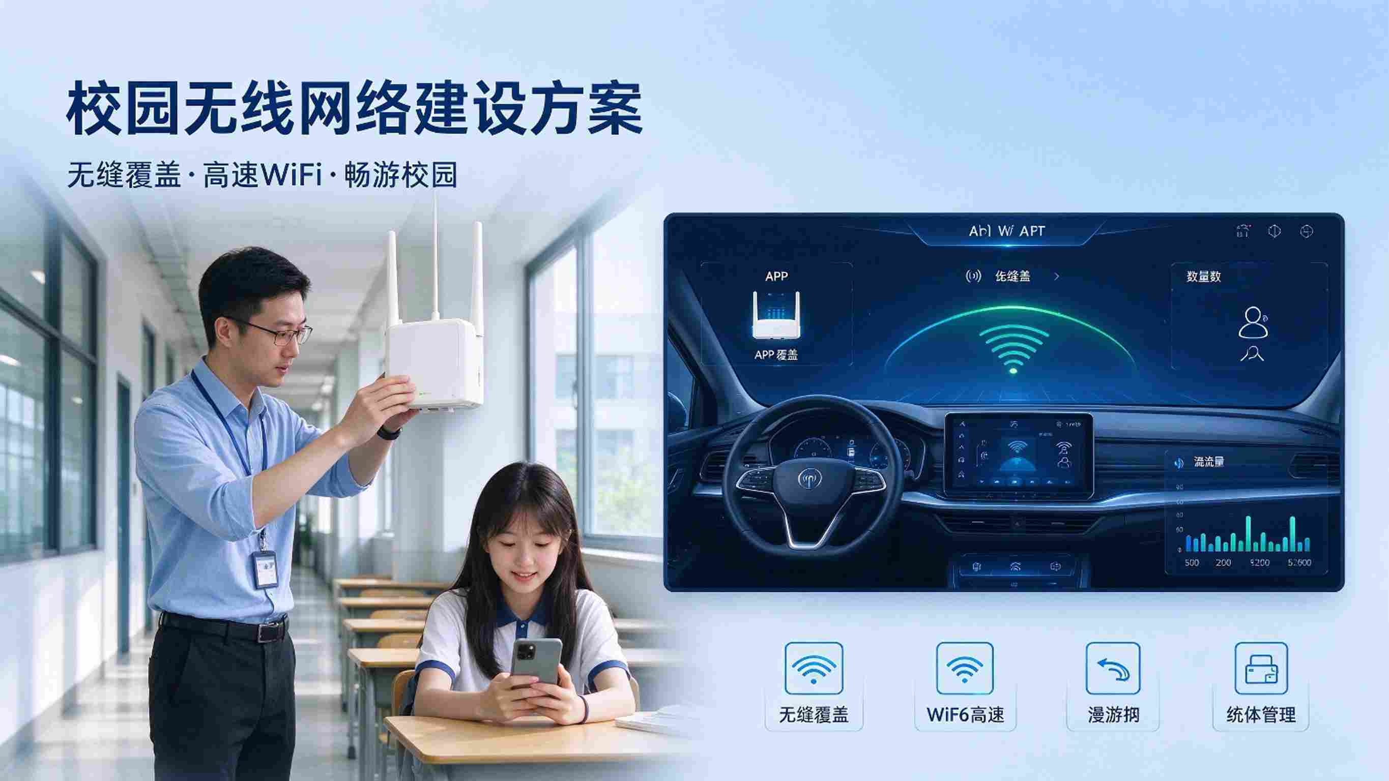 校园无线网络建设方案：校园无线网络覆盖升级解决方案