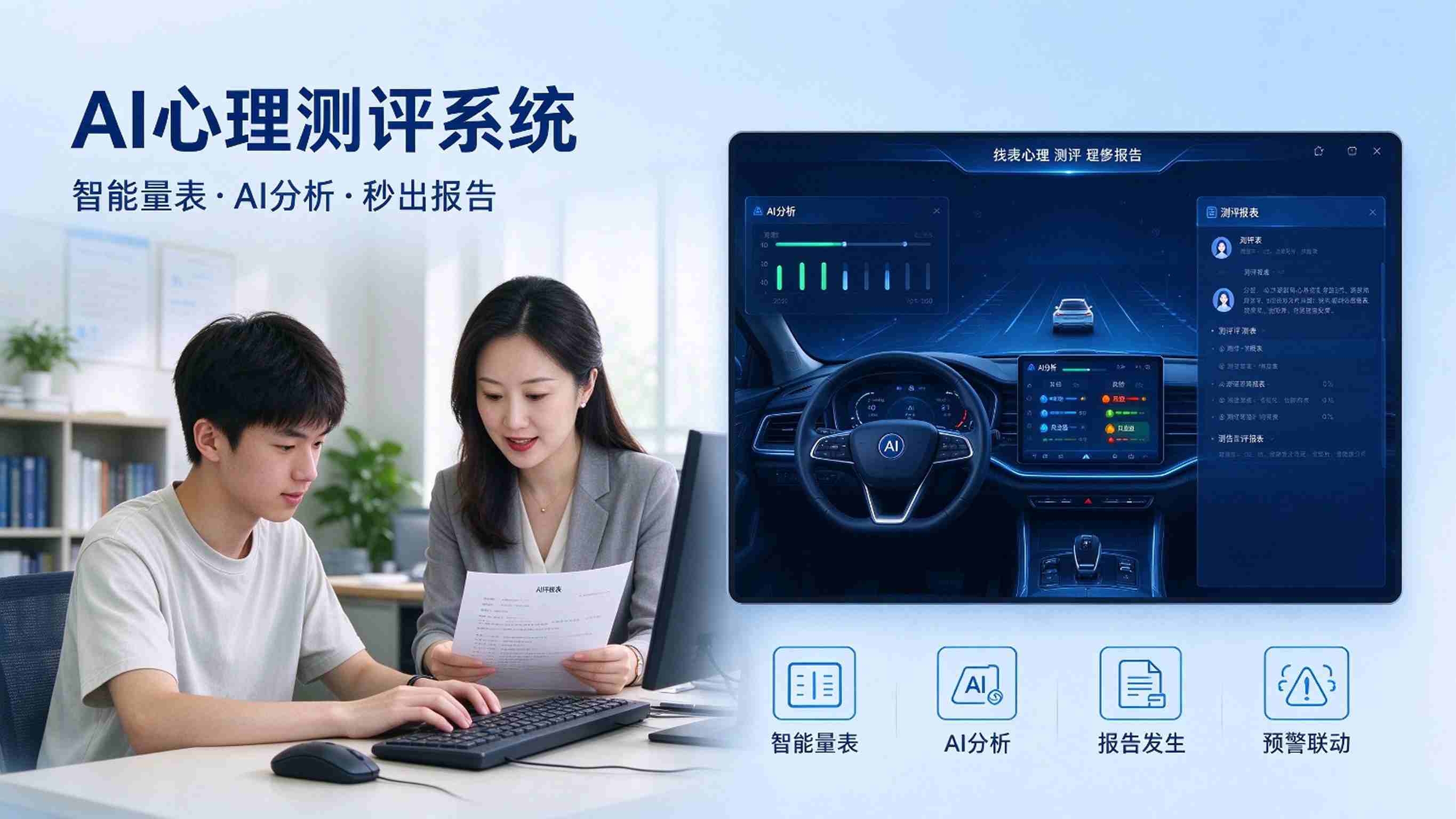 AI心理测评系统建设方案:智能心理测评与健康筛查平台解决方案(图1) AI心理测评系统建设方案:智能心理测评与健康筛查平台解决方案(图1)