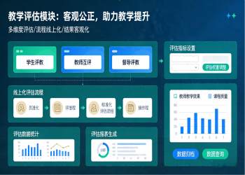 教务管理系统：全流程智能教务解决方案，赋能校园教学管理