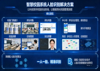 智慧校园系统人脸识别，科技赋能，筑牢校园安全新防线
