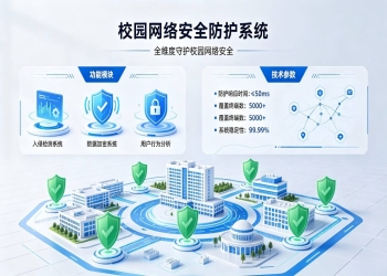 校园网络安全防护系统：校园内网外网全域风控防护解决方案