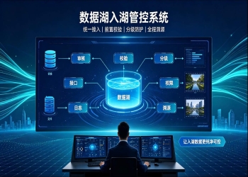 数据湖入湖管控系统：规范数据入湖标准，筑牢企业数据安全底座