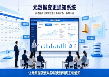元数据变更通知系统：数据动态预警平台