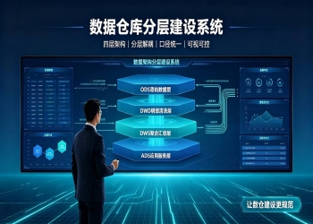 数据仓库分层建设系统：标准化分层架构，构建企业高质量数据底座