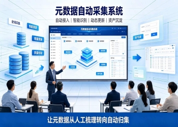 元数据自动采集系统：数据智能归集平台