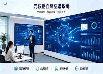 元数据血缘图谱系统：元数据全链路管理与血缘可视化解决方案