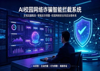 AI校园网络诈骗智能拦截系统：校园网络安全风控治理体系