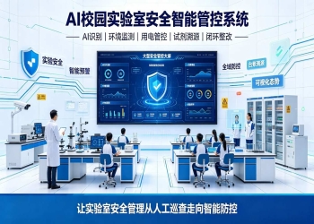 AI 校园实验室安全智能管控系统：实验安全防控平台