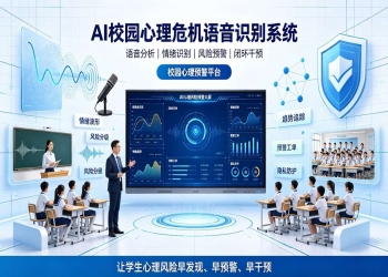 AI校园心理语音识别系统：心理预警平台