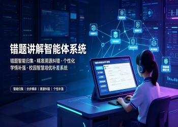 错题讲解智能体系统：校园智慧培优补差系统